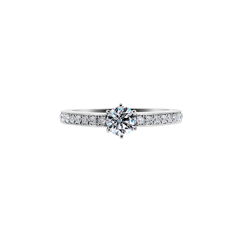 Giorgia Rose  <p>  Engagement Ring </p> <p> 18k White gold and diamond </p> <p> <FONT SIZE=2>  DR68544M02M18W </font> </p>