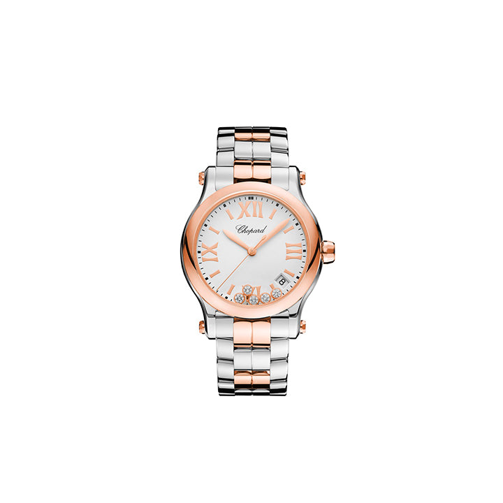 CHOPARD Watch Happy Sport Steel, rose gold 278582-6002