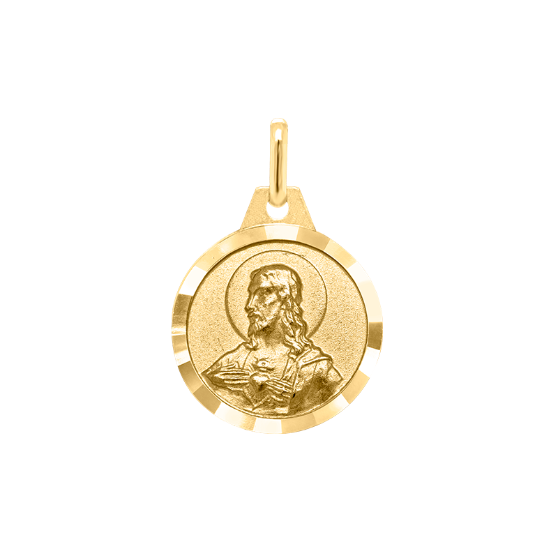 Papidú <p> Medal escapulario 18MM </p> <p> 18k  Yellow gold </p> <p> <FONT SIZE=2>  1000575/12 </font> </p>