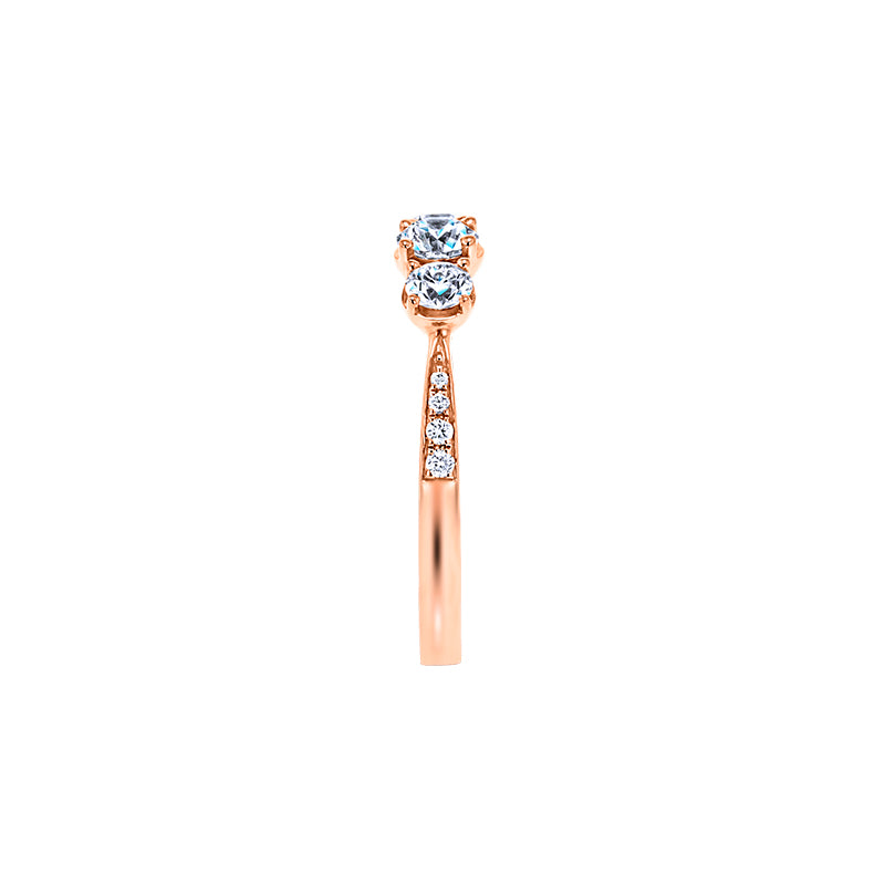 Giorgia Rose  <p>  Engagement Ring </p> <p> 18k Rose gold and diamond </p> <p> <FONT SIZE=2>  DR90581S02H18R</font> </p>