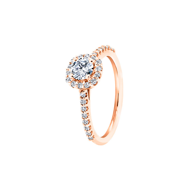 Giorgia Rose  <p>  Engagement Ring </p> <p> 18k Rose gold, diamond </p> <p> <FONT SIZE=2>  CGR004 </font> </p>