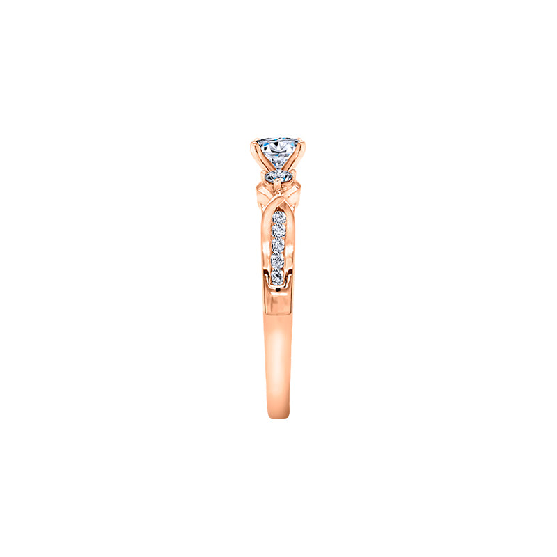 Giorgia Rose  <p>  Engagement Ring </p> <p> 18k Rose gold and diamond </p> <p> <FONT SIZE=2>  DRE2967R03MH18R </font> </p>