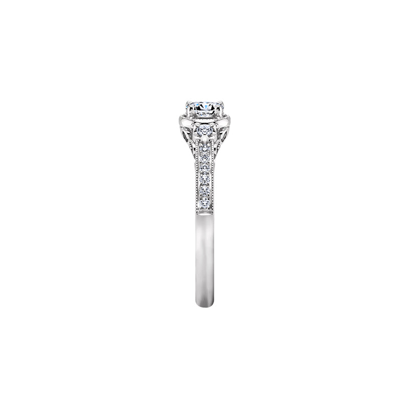 Giorgia Rose  <p>  Engagement Ring </p> <p> 18k white gold and diamond </p> <p> <FONT SIZE=2>  DRF6839R02MH18W </font> </p>