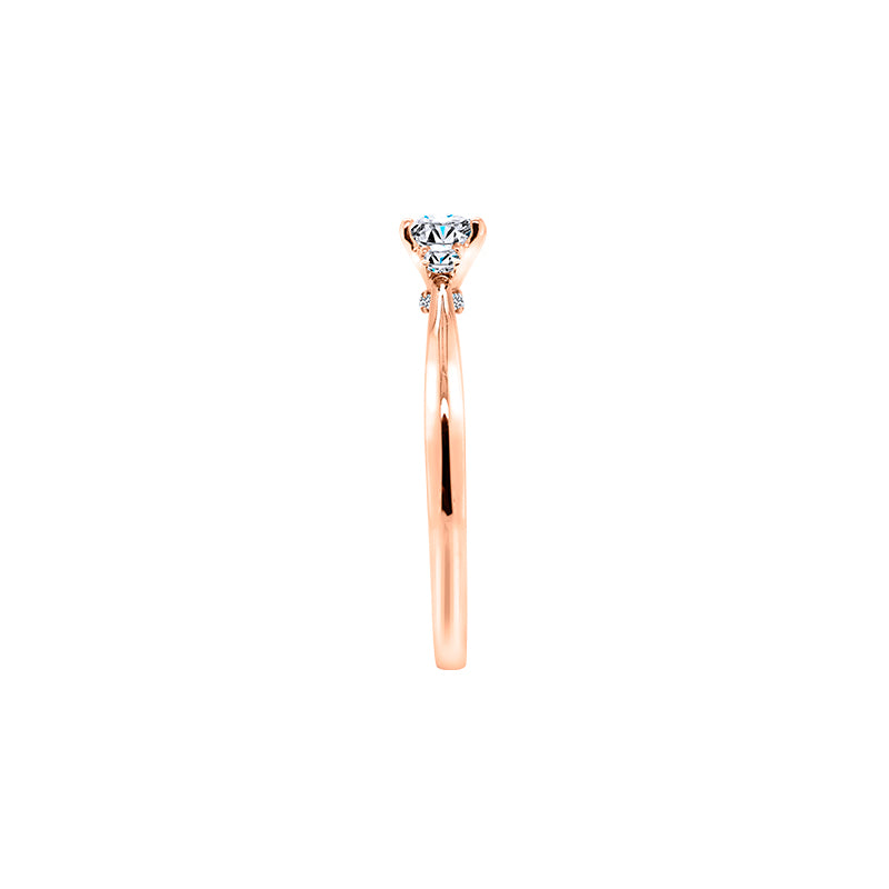 Giorgia Rose  <p>  Engagement Ring </p> <p> 18k Rose gold and diamond </p> <p> <FONT SIZE=2>  DRA6456R02H18W </font> </p>