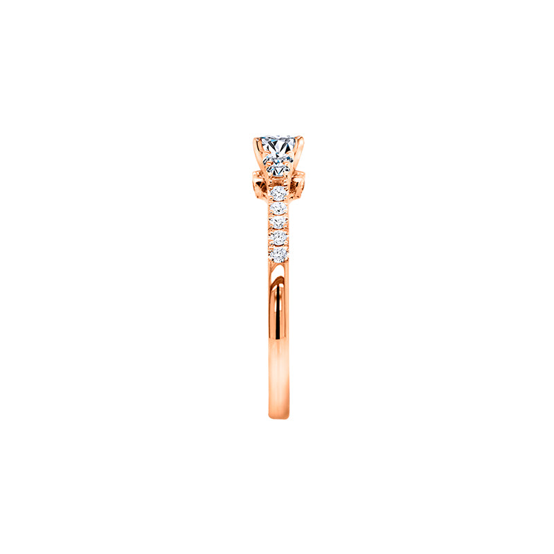 Giorgia Rose  <p>  Engagement Ring </p> <p> 18k Rose gold and diamond </p> <p> <FONT SIZE=2>  DRA8787R02MH18R </font> </p>