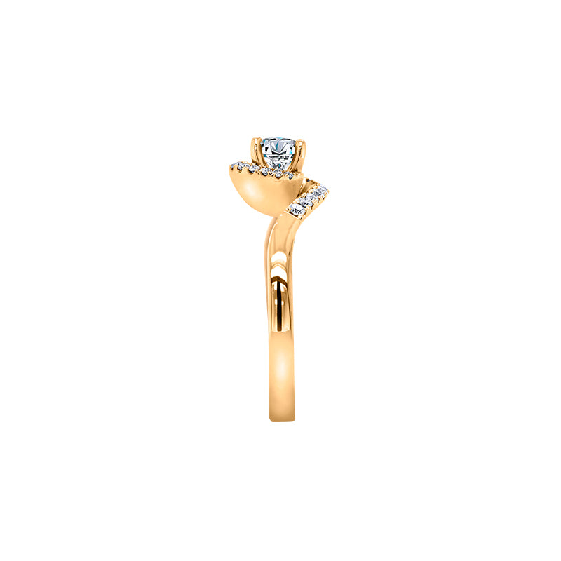 Giorgia Rose  <p>  Engagement Ring </p> <p> 18k Yellow gold and diamond </p> <p> <FONT SIZE=2>  DRB3101R10MH18Y </font> </p>