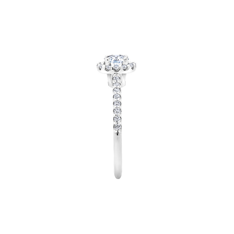 Giorgia Rose  <p>  Engagement Ring </p> <p> 18k White gold, diamond </p> <p> <FONT SIZE=2>  CGR004 </font> </p>