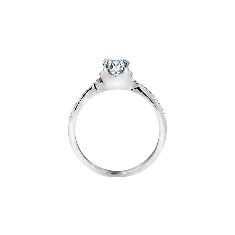 Giorgia Rose  <p>  Engagement Ring </p> <p> 18k White gold and diamond </p> <p> <FONT SIZE=2>  DRB2828R02MH18W </font> </p>