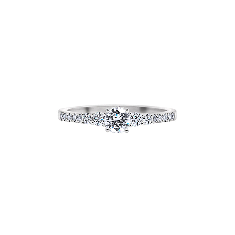 Giorgia Rose  <p>  Engagement Ring </p> <p> 18k White gold and diamond </p> <p> <FONT SIZE=2>  DRA8787R02MH18W </font> </p>