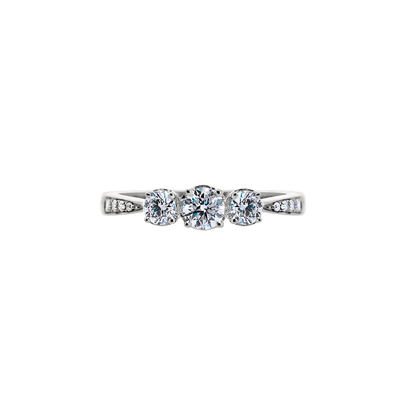 Giorgia Rose  <p>  Engagement Ring </p> <p> 18k White gold and diamond </p> <p> <FONT SIZE=2>  DR90581S01H18W </font> </p>