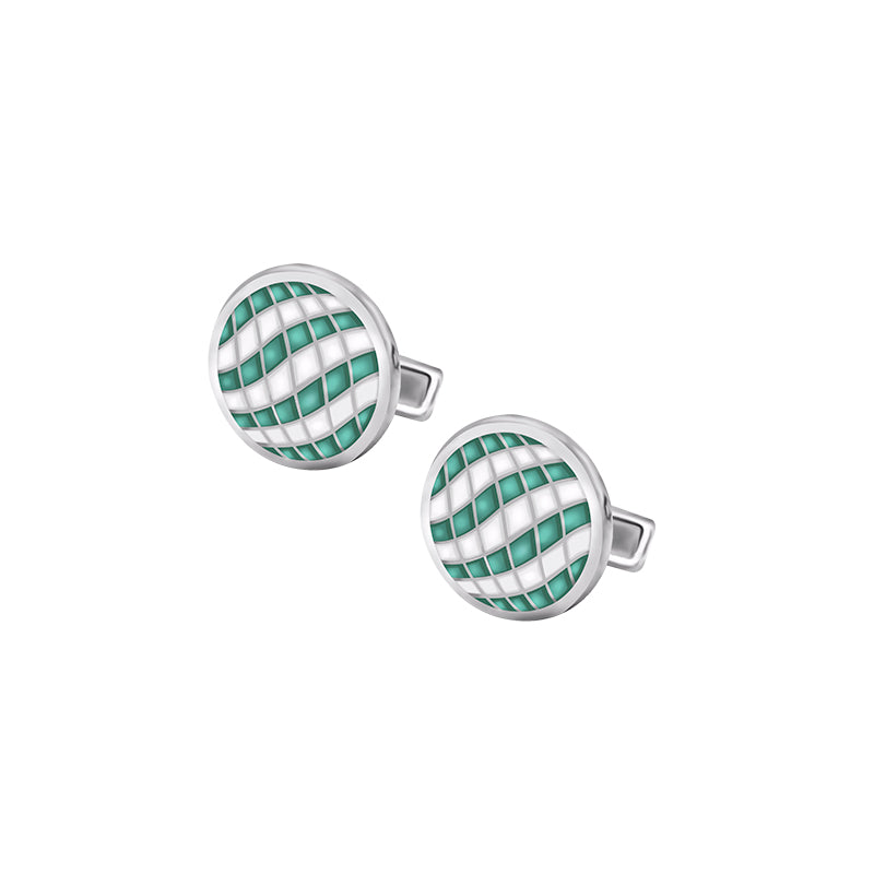 ALFRED DUNHILL  <p>  Cufflinks  Jester grey </p> <p>  925 silver </p> <p> <FONT SIZE=2>  JYF8253H </font> </p>