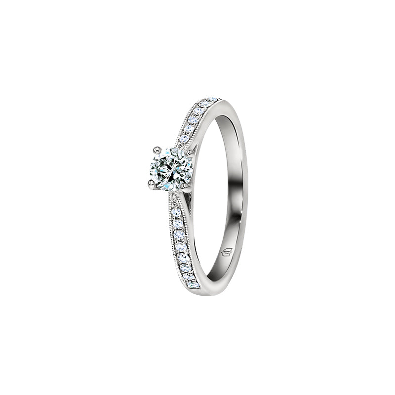 Giorgia Rose  <p>  Engagement Ring </p> <p> 18k White gold and diamond </p> <p> <FONT SIZE=2>  DR88108S02M18W </font> </p>
