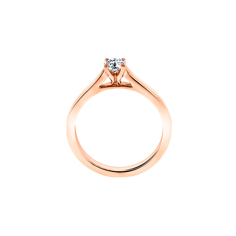 Giorgia Rose  <p>  Engagement Ring </p> <p> 18k Rose gold and diamond </p> <p> <FONT SIZE=2>  CGR002 </font> </p>