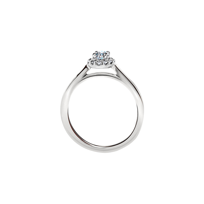 Giorgia Rose  <p>  Engagement Ring </p> <p> 18k white gold and diamond </p> <p> <FONT SIZE=2>  Cgr001 </font> </p>
