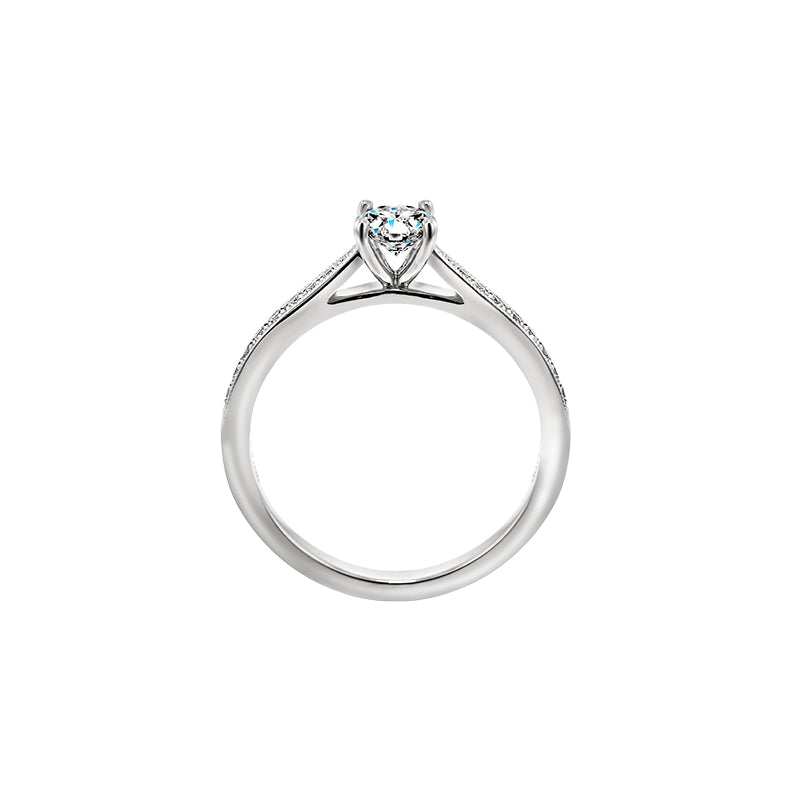 Giorgia Rose  <p>  Engagement Ring </p> <p> 18k White gold and diamond </p> <p> <FONT SIZE=2>  DR88108S02M18W </font> </p>
