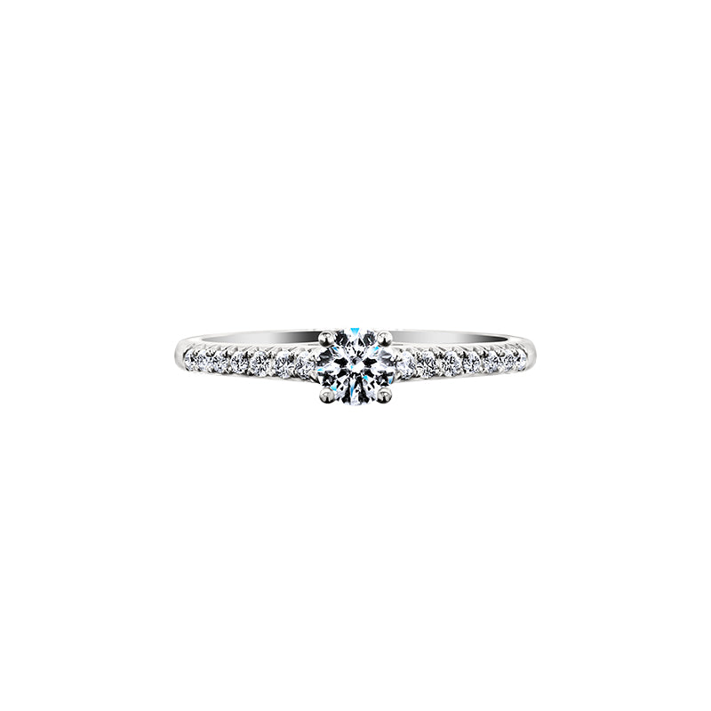 Giorgia Rose  <p>  Engagement Ring </p> <p> 18k White gold and diamond </p> <p> <FONT SIZE=2>  DR85998S02M18W </font> </p>