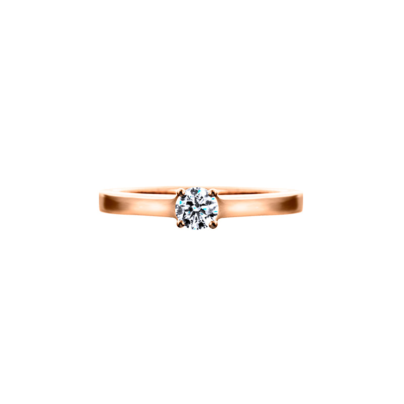 Giorgia Rose  <p>  Engagement Ring </p> <p> 18k Rose gold and diamond </p> <p> <FONT SIZE=2>  CGR002 </font> </p>