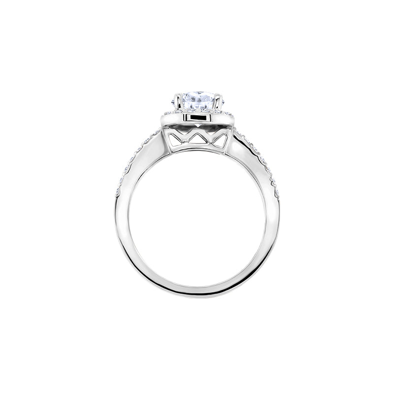 Giorgia Rose  <p>  Engagement Ring </p> <p> 18k White gold, diamond </p> <p> <FONT SIZE=2>  CGR005 </font> </p>