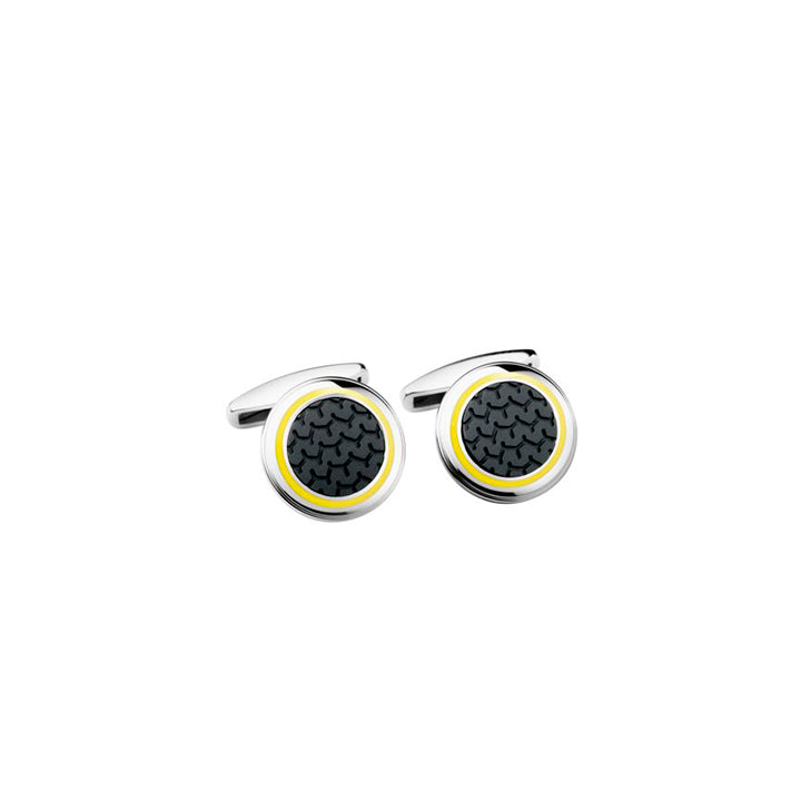 CHOPARD  <p> Cufflink  Mille Miglia Yellow </p> <p> Rubber  </p> <p> <FONT SIZE=2>  95014-0026</font> </p>