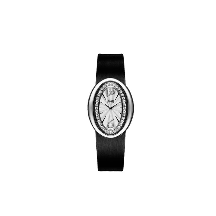 PIAGET  <p>  Watch Limelight Magic Hour</p> <p> White gold, diamond and saten </p> <p> <FONT SIZE=2>  G0A32099 </font> </p>