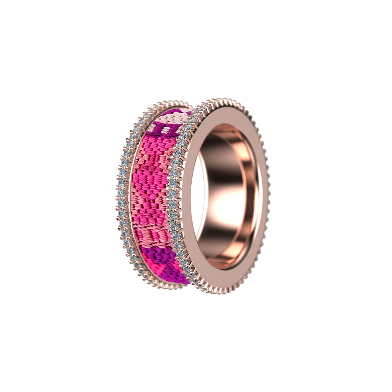 ATITYA <p>  Ring San Marcos </p> <p> 18k Rose gold and diamond  </p><p>  <FONT SIZE=2>  SanMarcos6 </font> </p>