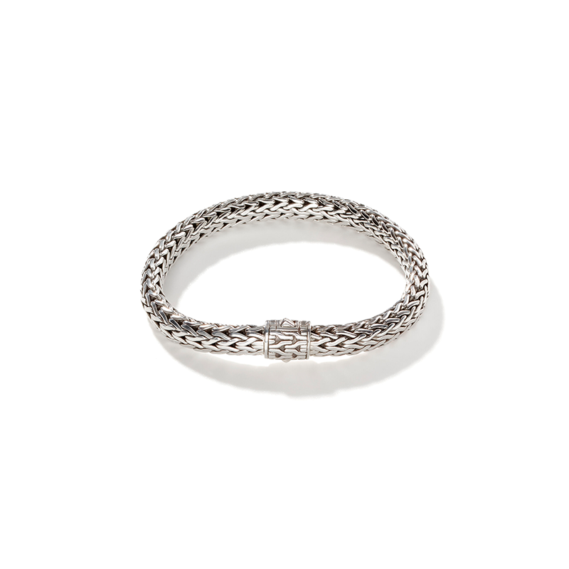 JOHN HARDY <p>  Bracelet Classic Chain </p> <p> Silver 925 and diamond </p> <p> <FONT SIZE=2> BB90400CXM </font> </p>