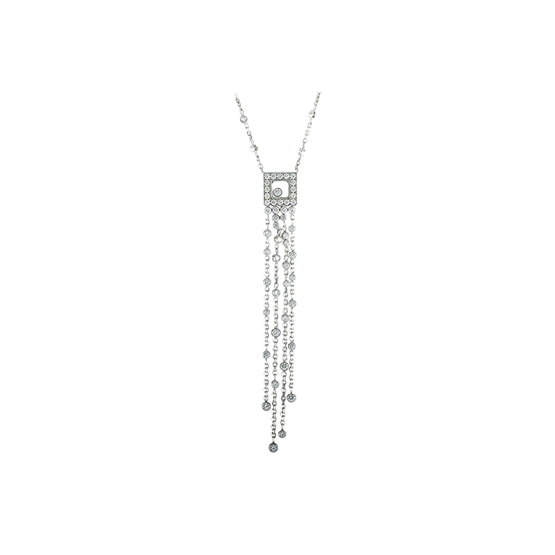 CHOPARD  <p>  Pendant </p> <p> 18k White gold diamond </p> <p> <FONT SIZE=2>  815346-1001 </font> </p>