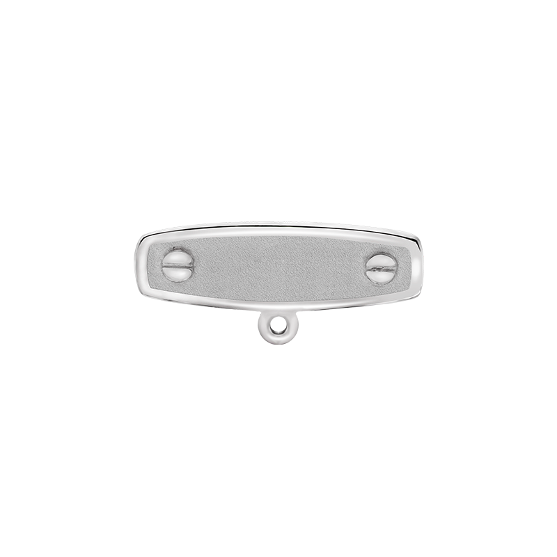 Papidú <p>  Baby Pin </p> <p> 18k White gold </p> <p> <FONT SIZE=2>  460-00133 </font> </p>