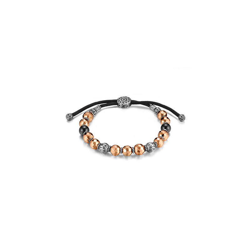 JOHN HARDY   <p> Bracelet Classic Chain M </p> <p>  Bronze, Silver Bronze  </p> <p> <FONT SIZE=2>  BMS7113BKTOZXM </font> </p>
