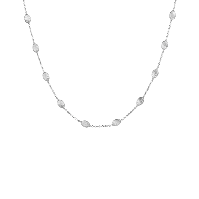 MARCO BICEGO  <p>  Necklace </p> <p> 18k White gold and diamond </p> <p> <FONT SIZE=2>  CB608-B4 </font> </p>