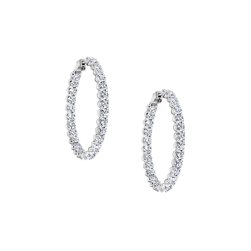 Eco by Papidu <p>  Earring </p> <p> 14k white gold  </p> <p> <FONT SIZE=2> 14799 </font> </p>