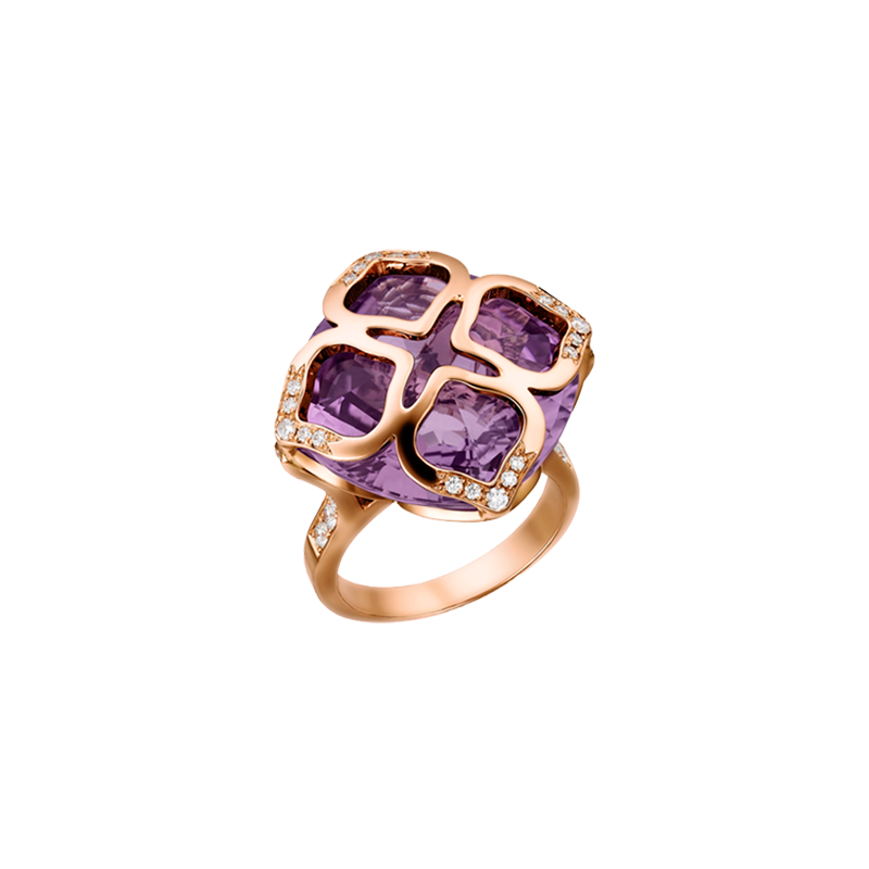 CHOPARD  <p> Ring  Imperiale </p> <p> 18k Rose gold  Amethyst </p> <p> <FONT SIZE=2>  829563-5010 </font> </p>