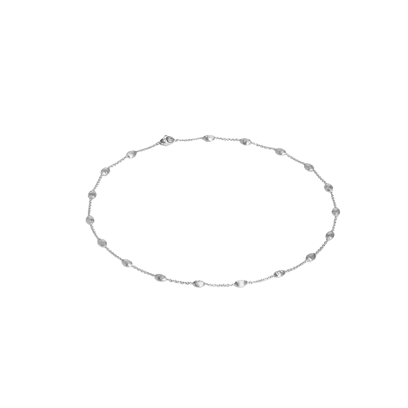 MARCO BICEGO  <p>  Necklace </p> <p> 18k White gold and diamond </p> <p> <FONT SIZE=2>  CB608-B4 </font> </p>