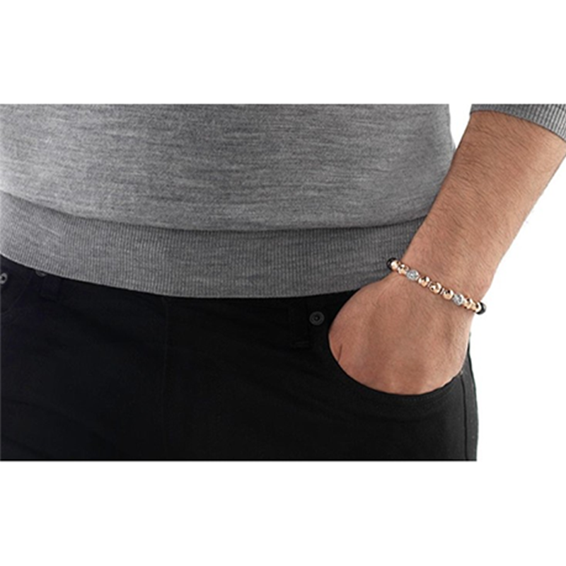 JOHN HARDY   <p> Bracelet Classic Chain M </p> <p>  Bronze, Silver Bronze  </p> <p> <FONT SIZE=2>  BMS7113BKTOZXM </font> </p>