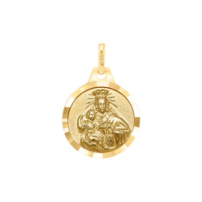 Papidú <p> Medal escapulario 18MM </p> <p> 18k  Yellow gold </p> <p> <FONT SIZE=2>  1000575/12 </font> </p>