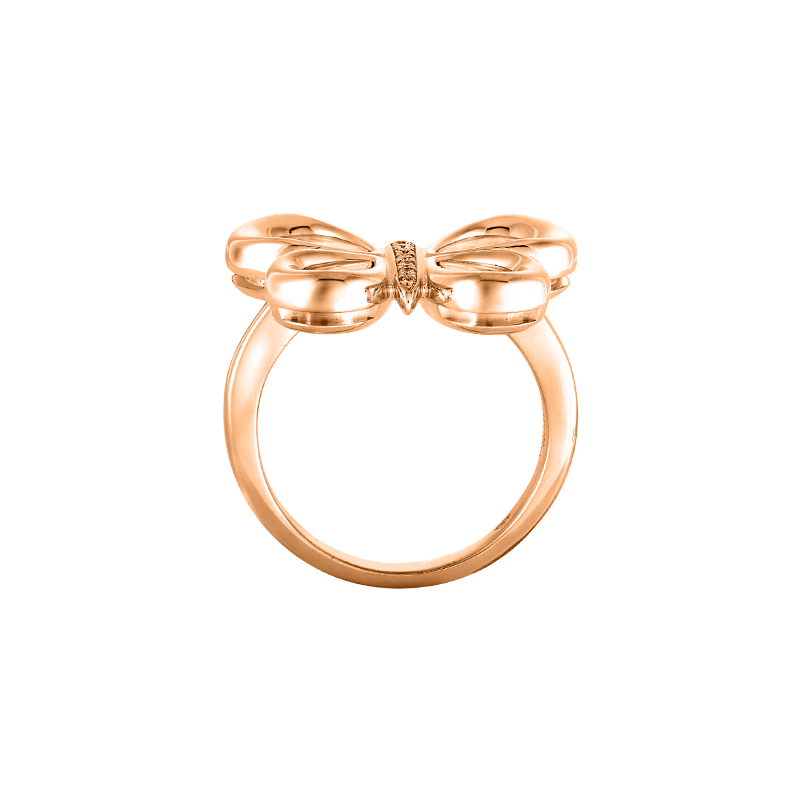 CHOPARD  <p> Ring  Happy Butterflies </p> <p> 18k Rose gold and diamond </p> <p> <FONT SIZE=2>  829511-5210 </font> </p>