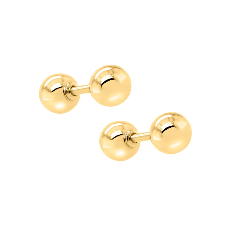 Papidú <p>  Baby Earring S </p> <p> 18k Yellow gold</p> <p> <FONT SIZE=2>  JBB-001 </font> </p>