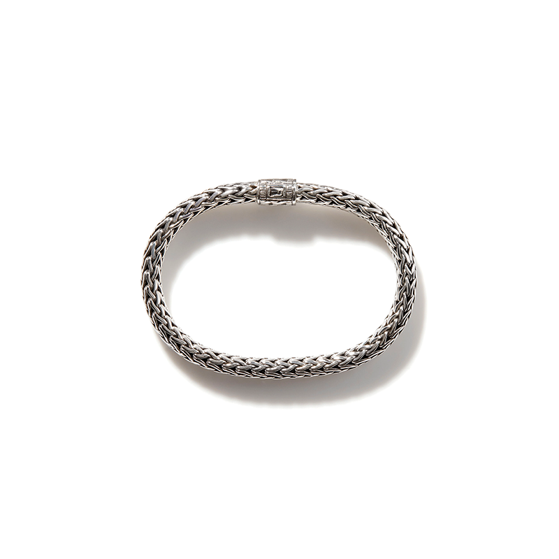 JOHN HARDY <p>  Bracelet Classic Chain </p> <p> Silver 925 and diamond </p> <p> <FONT SIZE=2> BB90400CXM </font> </p>