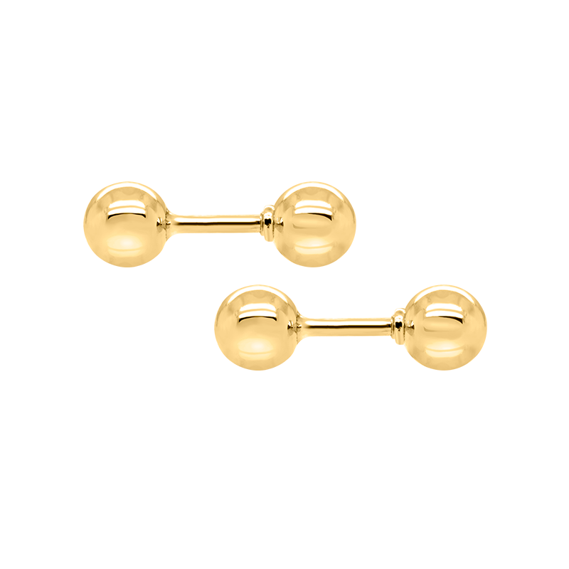 Papidú <p>  Baby Earring S </p> <p> 18k Yellow gold</p> <p> <FONT SIZE=2>  JBB-001 </font> </p>