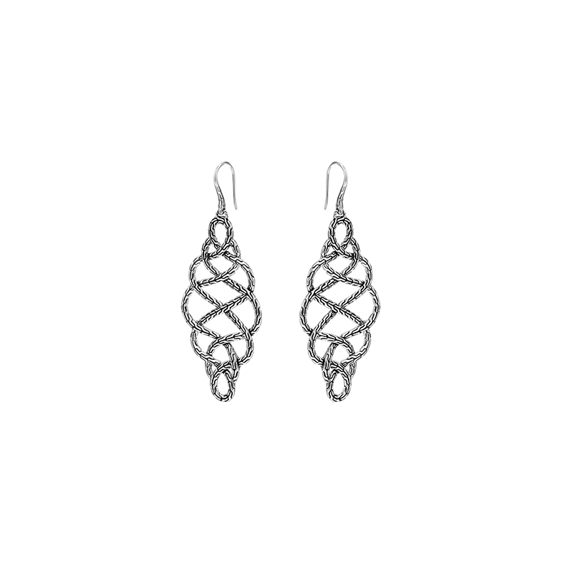 JOHN HARDY <p> Earring  Classic Chain</p> <p> Silver 925</p> <p> <FONT SIZE=2>  EB99283 </font> </p>