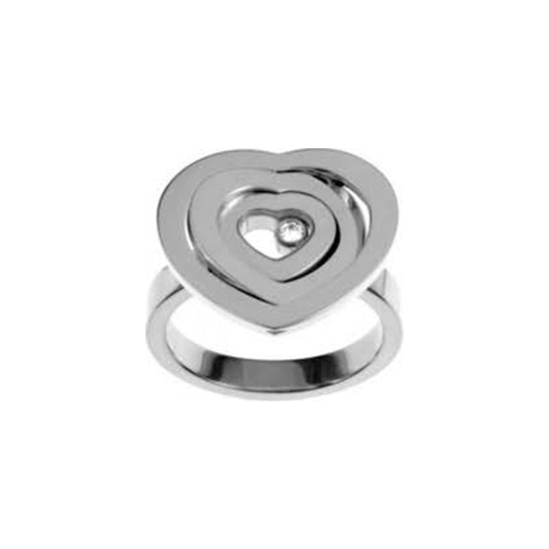 CHOPARD  <p> Ring  spirit 3D </p> <p> 18k White gold and diamond </p> <p> <FONT SIZE=2>  827983-1007 </font> </p>